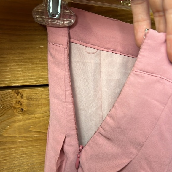 Modcloth Women’s Pink Pleated School Girl zip  Mini Skirt Sm event business casu - Picture 5 of 8